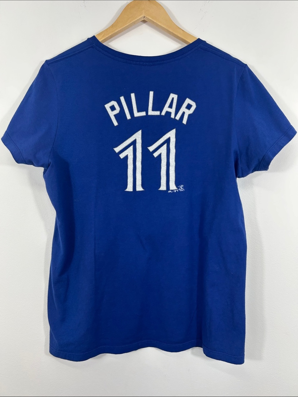 Toronto Blue Jays Royal Blue Short Sleeve Tee Baseball Summer Fan Ball Sport - Picture 6 of 7